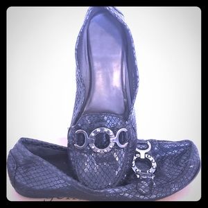 Stuart Weitzman black loafers